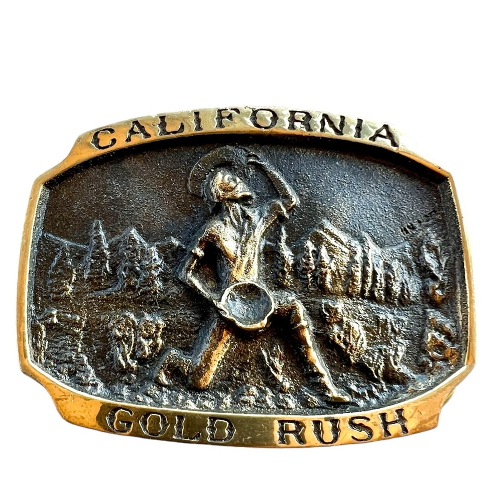 Gold Rush Belt Buckle
